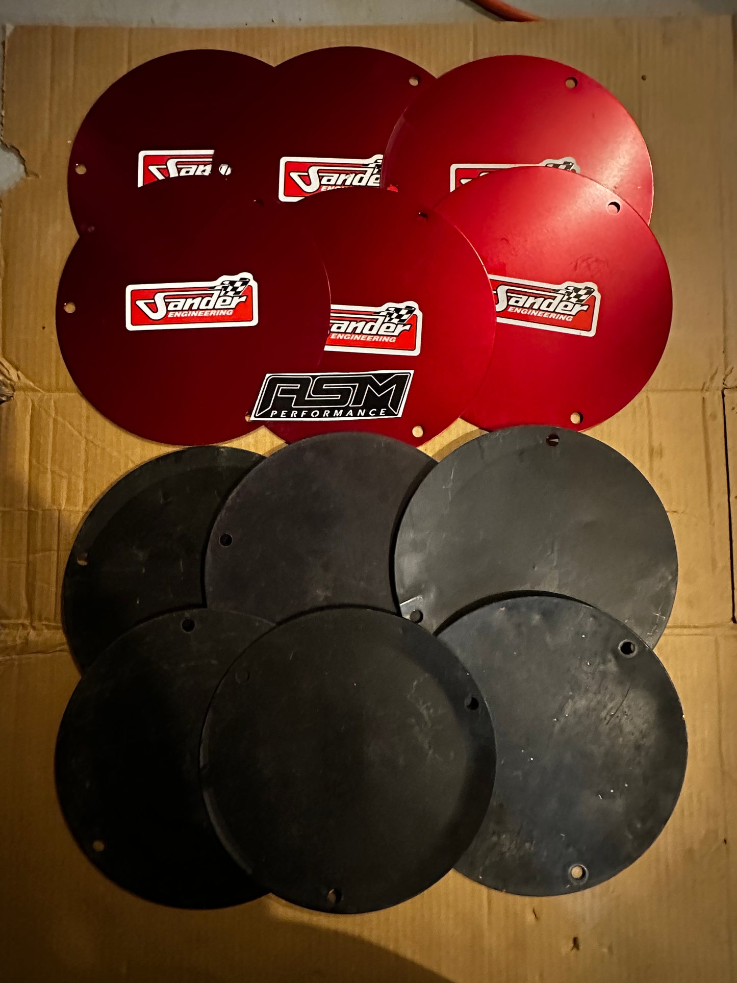 Sanders Midget Mud Cover Lot (12)